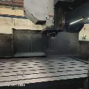 []新定海天HTM3216G数控龙门铣，法那科Oi-MD系统，工作.