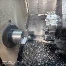 []沈阳I5T5.2数控斜规刀塔机床一台，8寸中空 液压卡盘，.