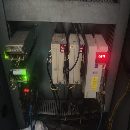 []沈阳I5T5.2数控斜规刀塔机床一台，8寸中空 液压卡盘，.
