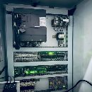 []刚到一台好景阳光850两线一硬，三菱M80系统，主轴皮带.